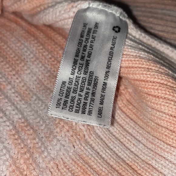 EUC Universal Thread Open Front Tie-Dye Knit 100% cotton tunic cardigan XS - Picture 5 of 9